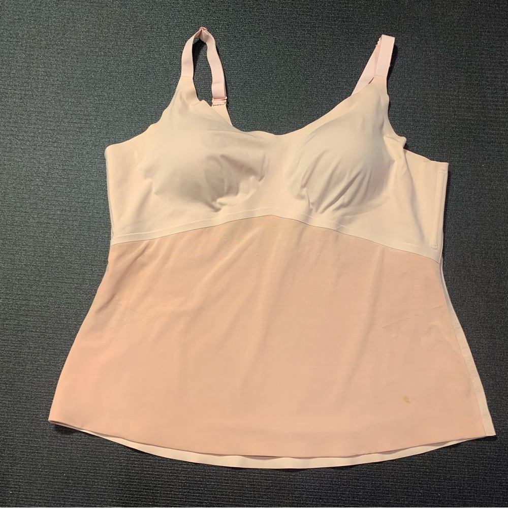 Honeylove Body Corps LiftWear Cami With ‎ Adjustable Straps Size 3X Nude